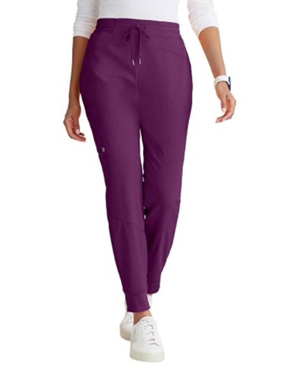 BARCO One BOP513 Women's Boost Jogger Scrub Pant Wine XLT